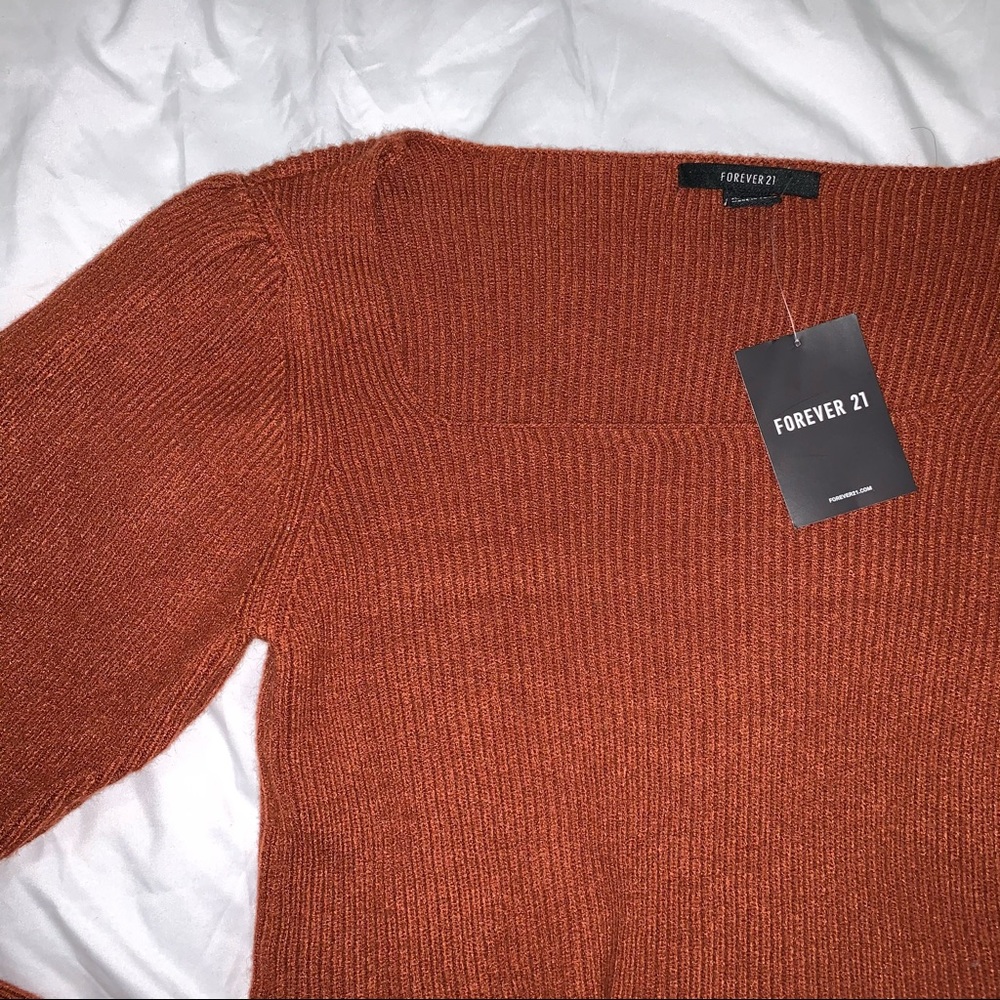 Sweater crop top - Picture 3 of 4